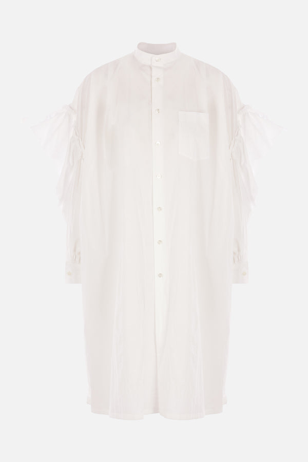 poplin shirt dress