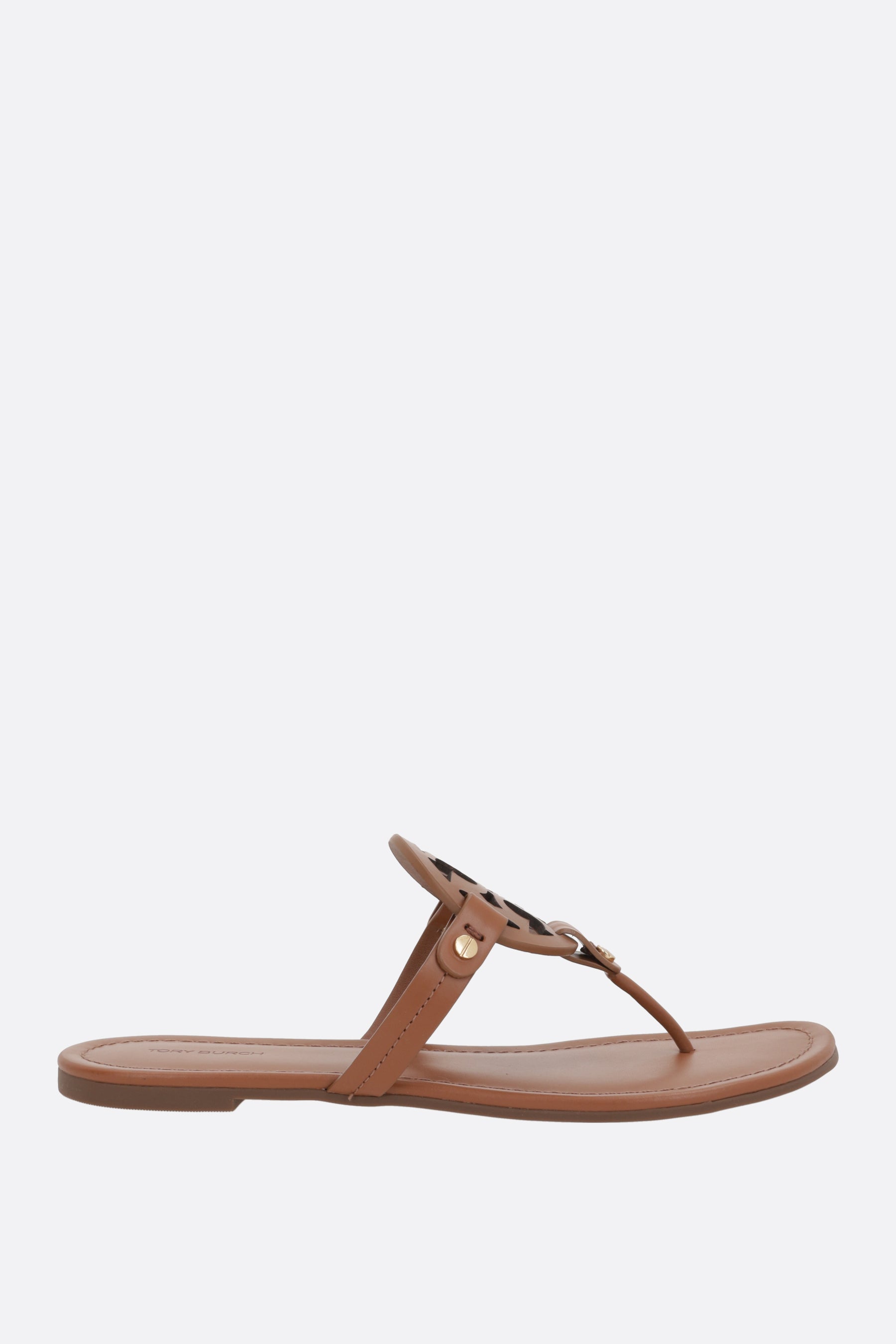 Miller smooth leather thong sandals