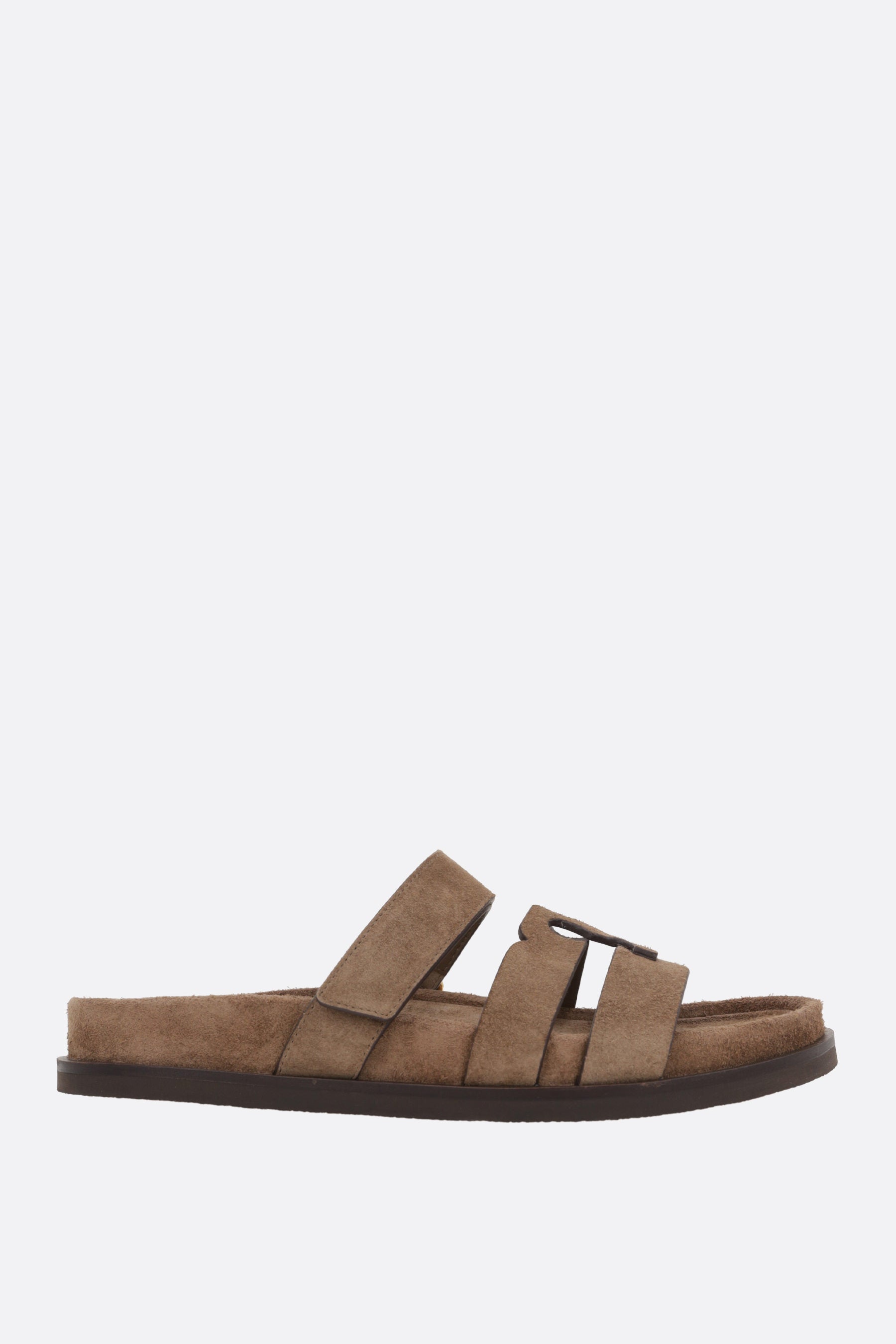 Ines Sport slide sandals in suede