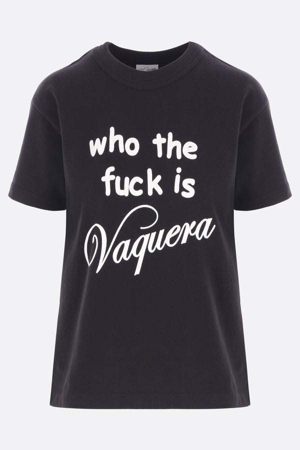 Who TF t-shirt in cotton