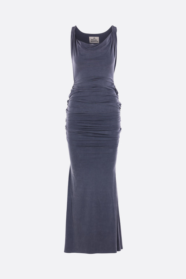 abito smanicato Liz in jersey stretch