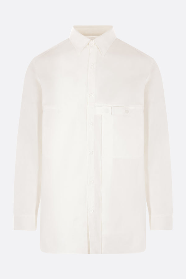 Y-3 print poplin shirt