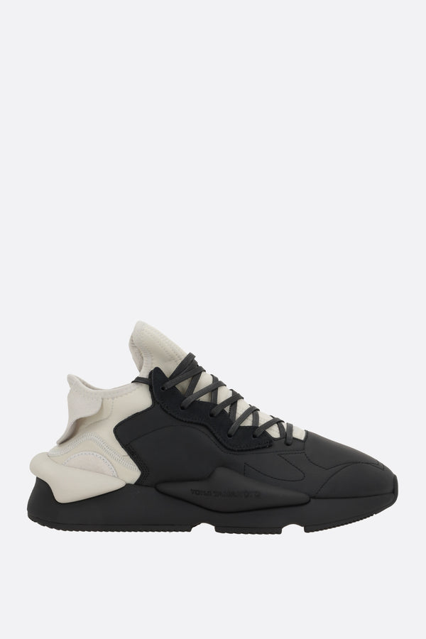 Y-3 Kaiwa sneakers in leather and neoprene