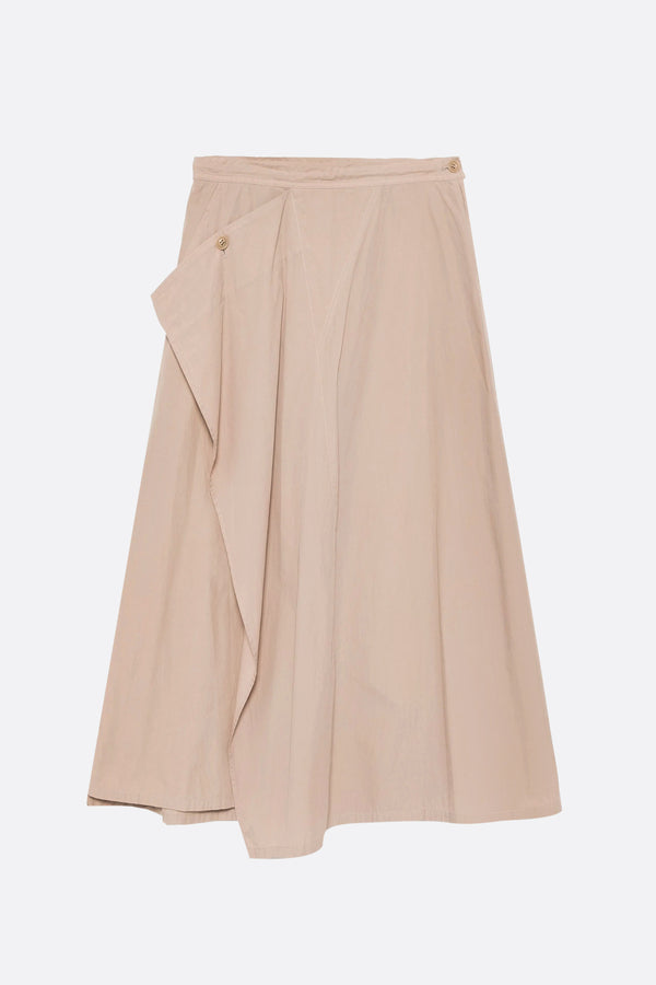 cotton wrap skirt