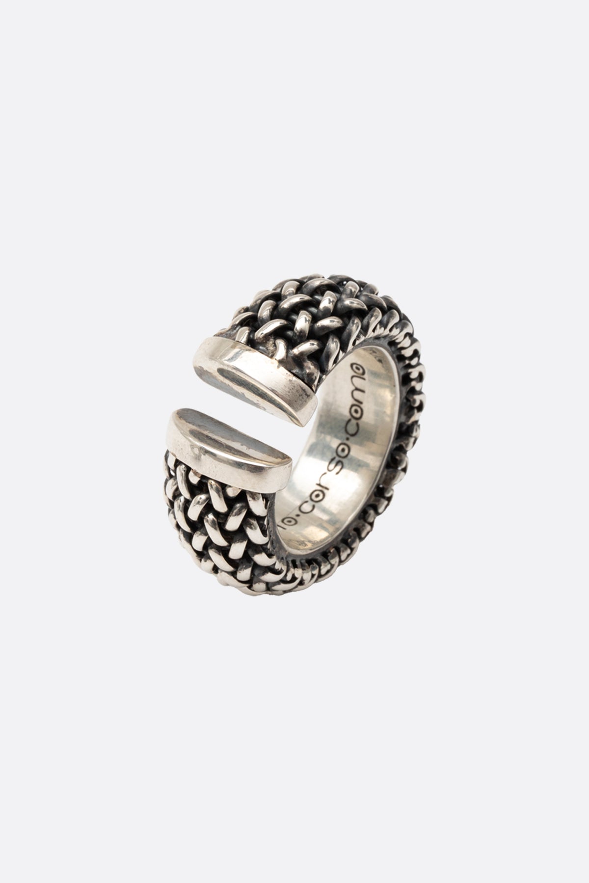 Chicco Riso ring in silver