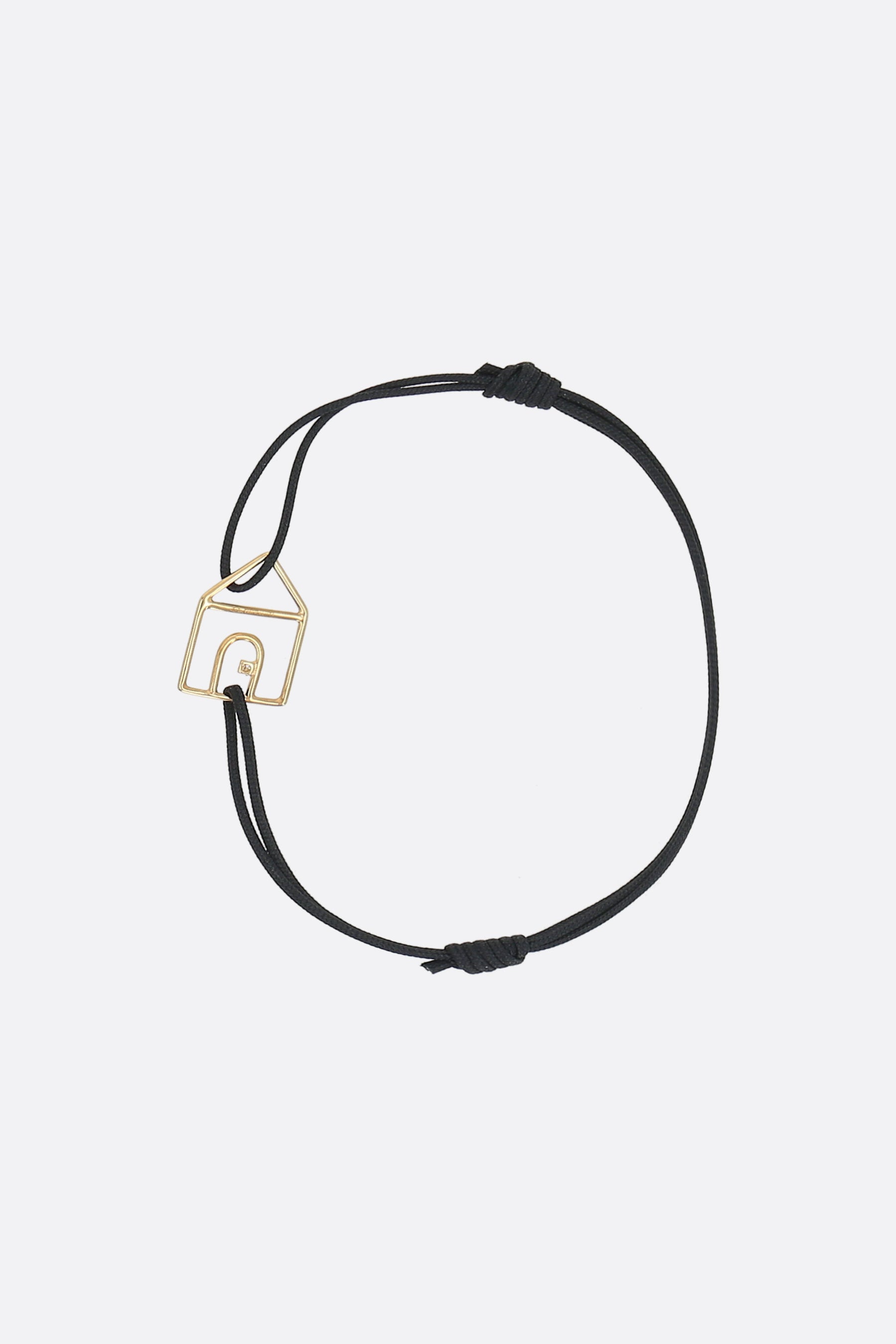 bracciale Casita Brillante in corda e oro giallo