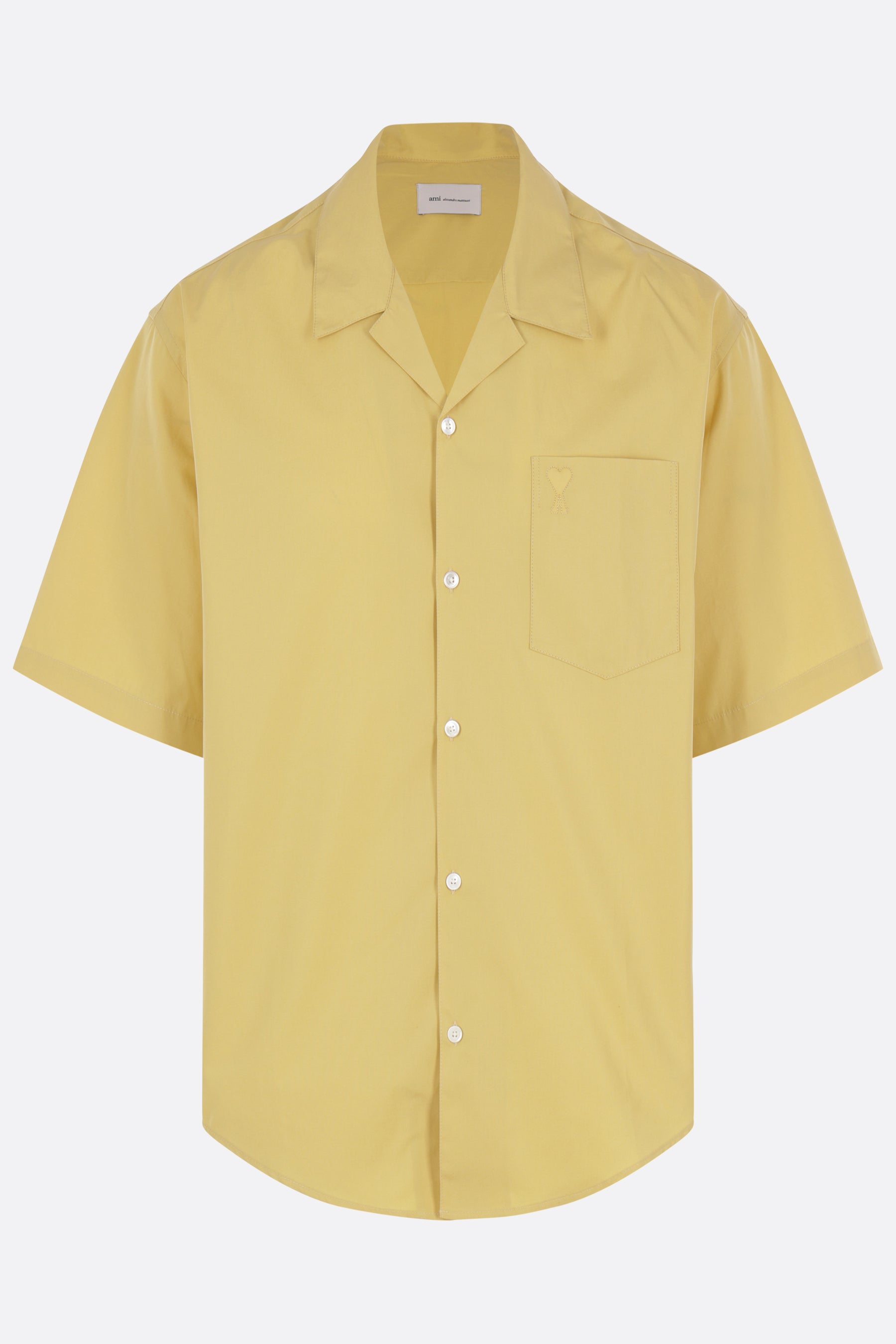 Ami de Coeur bowling shirt in poplin