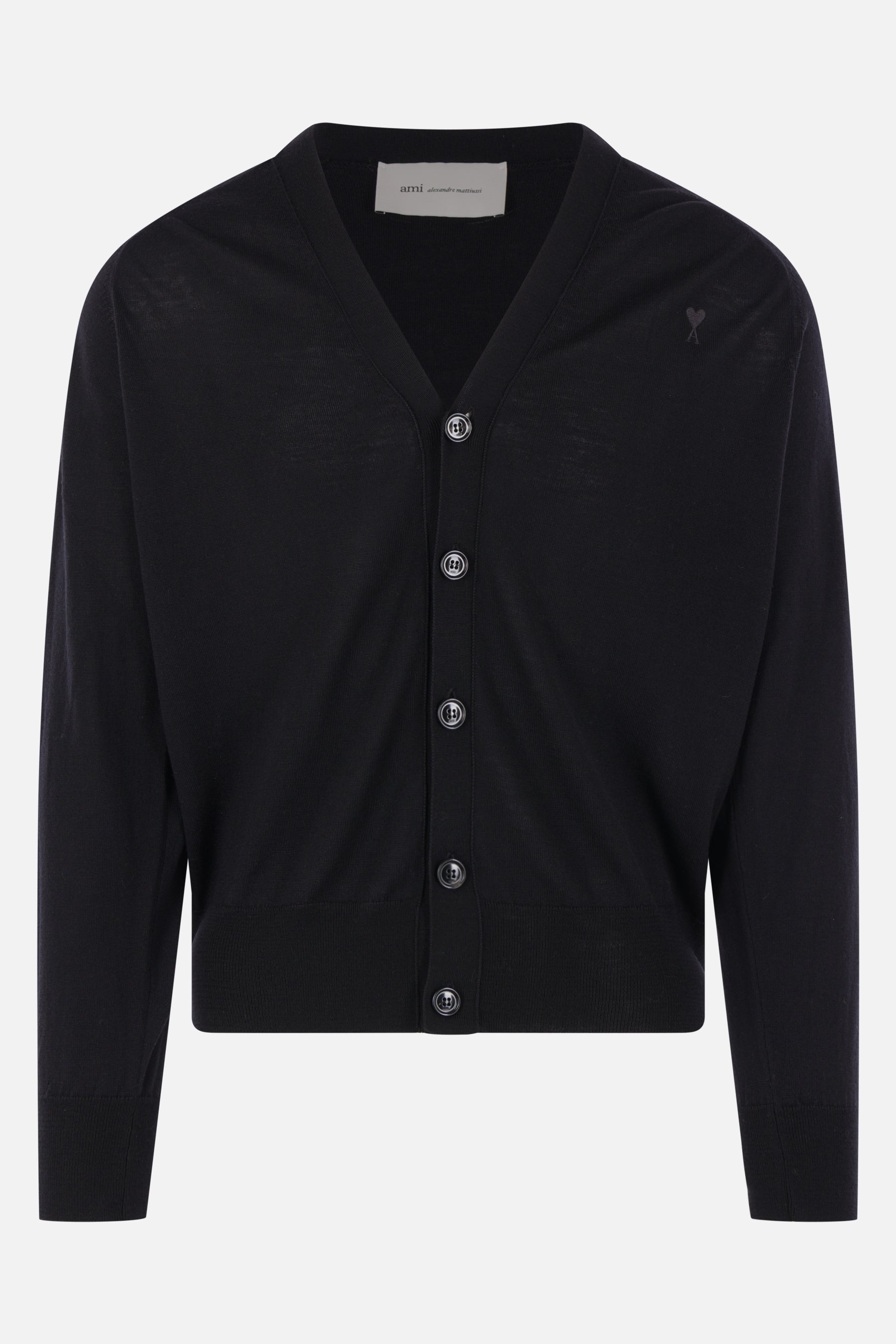 Ami de Coeur cardigan in merino wool