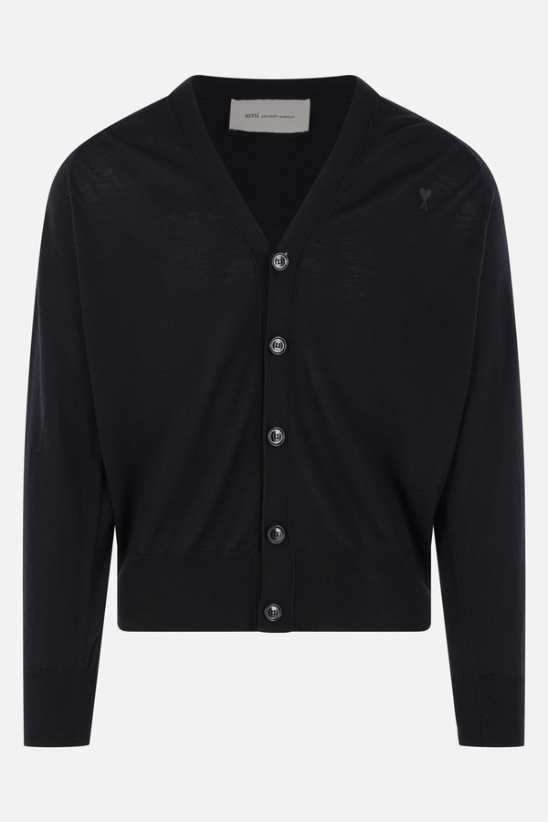 Ami de Coeur cardigan in merino wool