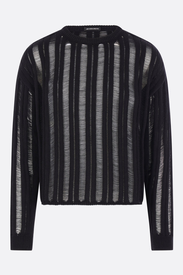 Danial oversized sweater in cotton and cashmere