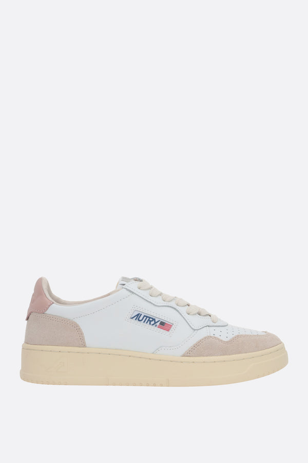 sneaker Autry Medalist in pelle liscia e suede