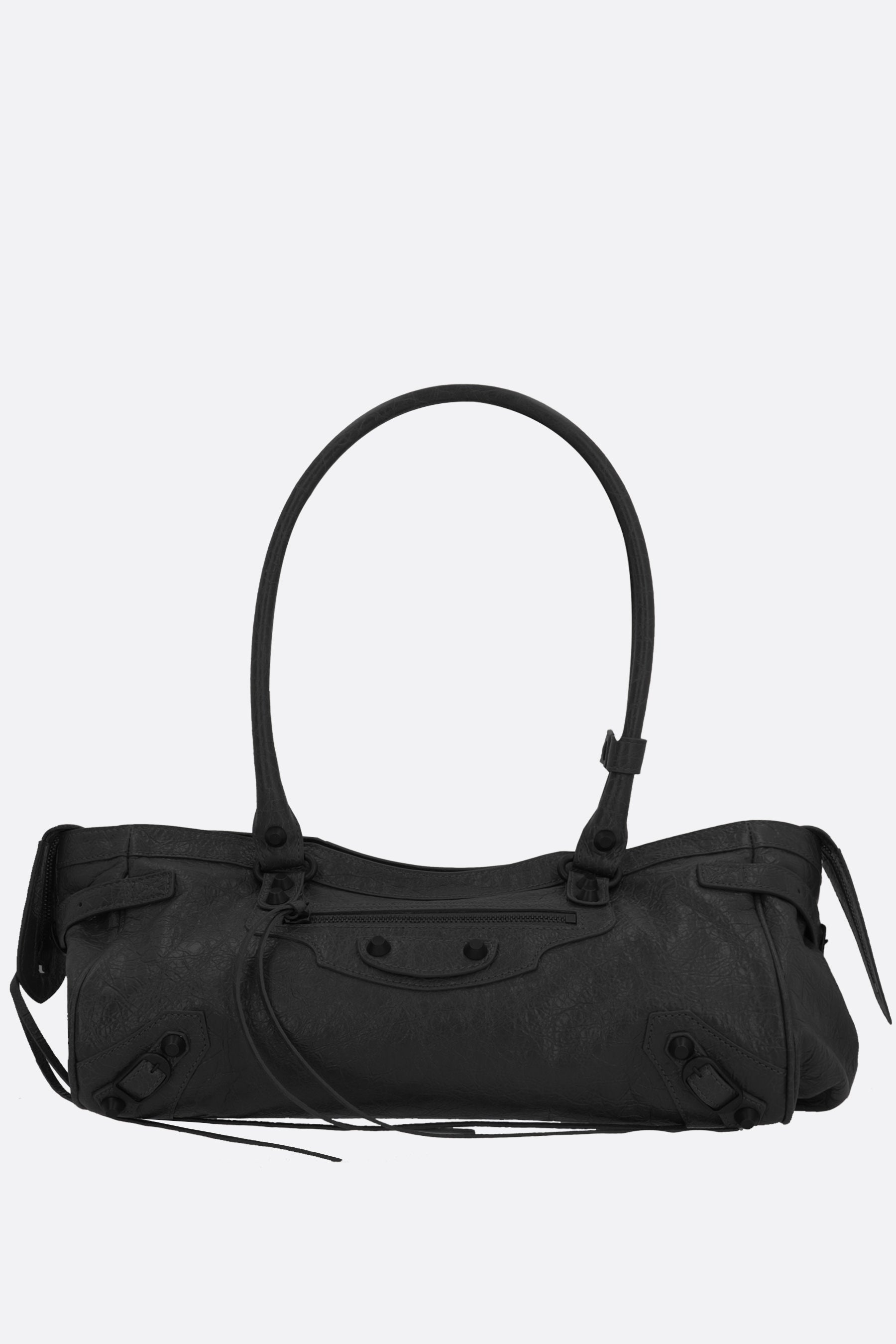 Le City East-West shoulder bag in Arena Storico leather