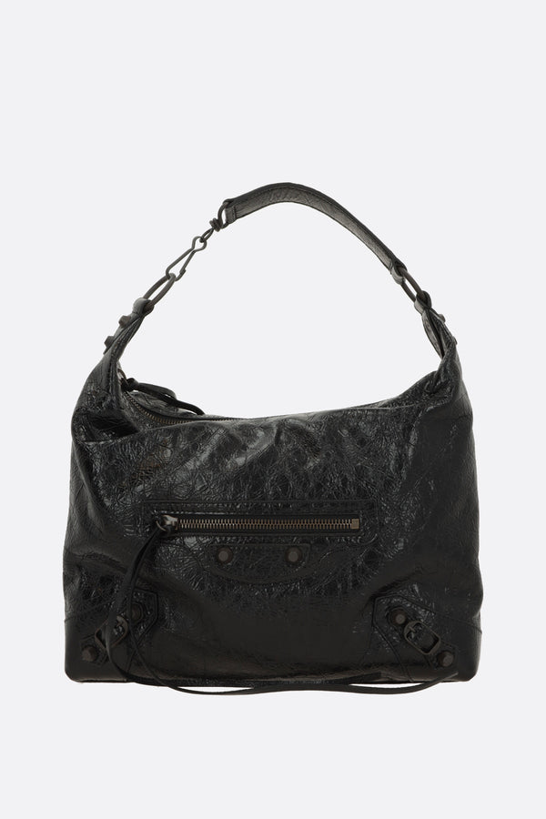 Le City medium hobo bag in Arena leather