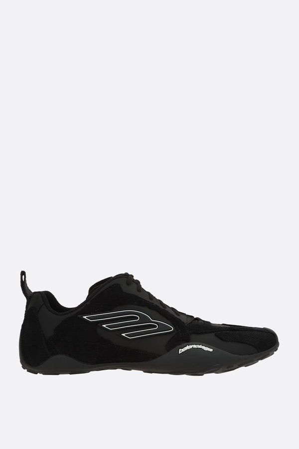 Monday Ultra sneakers in nylon and corduroy