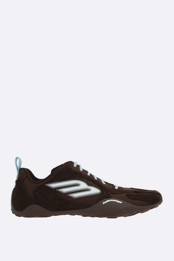 Monday Ultra sneakers in nylon and corduroy