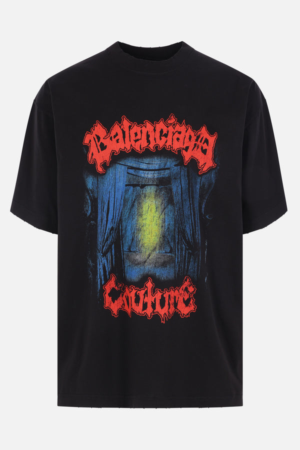 t-shirt Salon de Couture in cotone