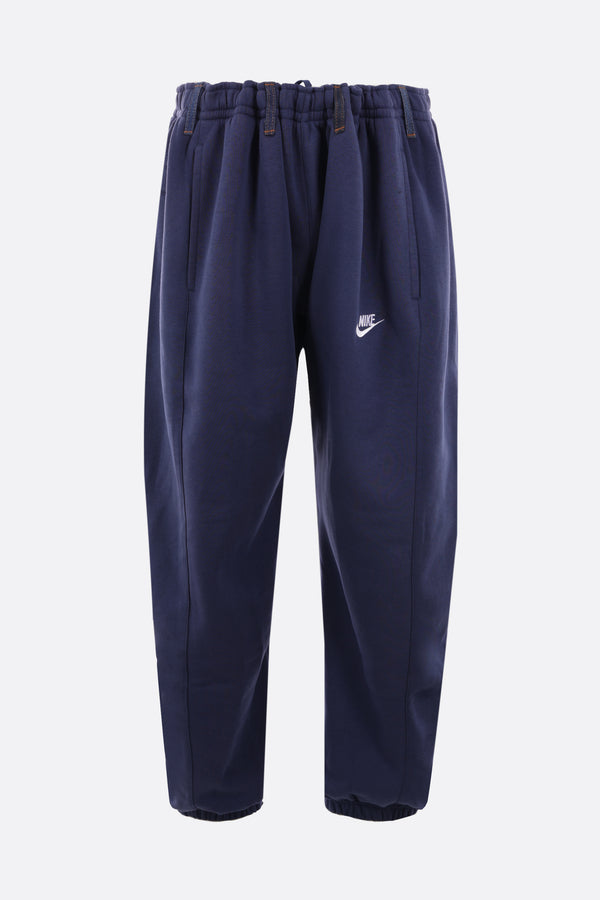 pantalone Overjogging in jersey e denim
