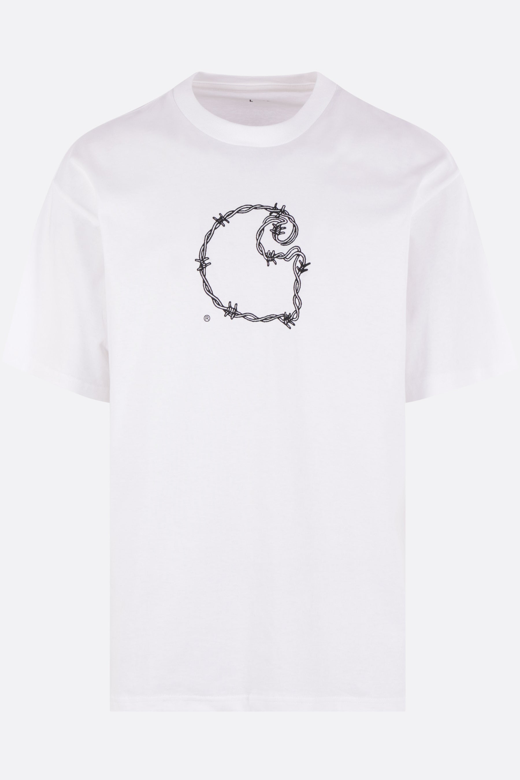 Barbwire t-shirt in cotton