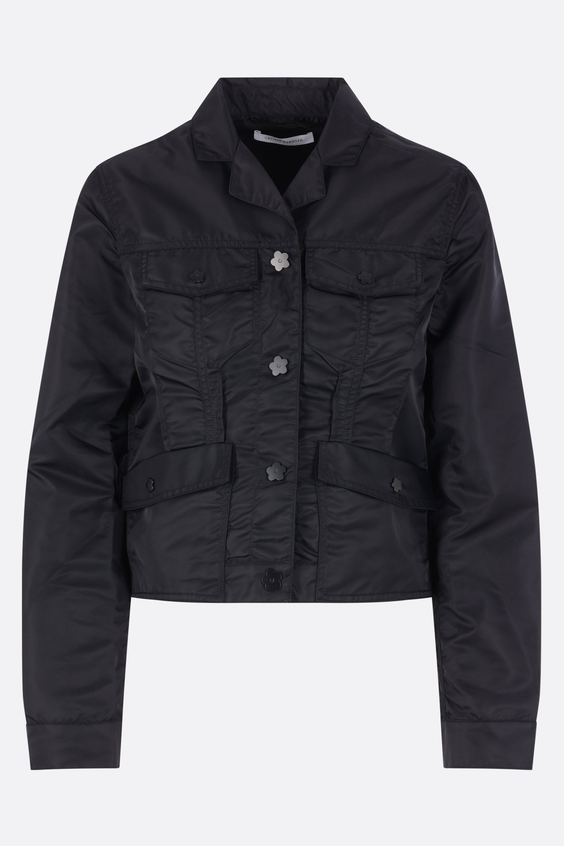 CBclover single-breasted jacket in nylon