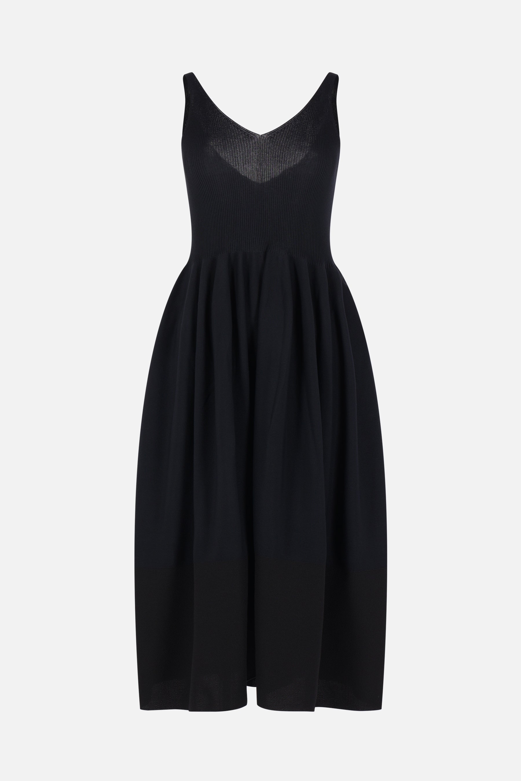 Rivulet sleeveless dress in knit