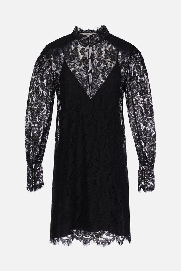 lace mini dress