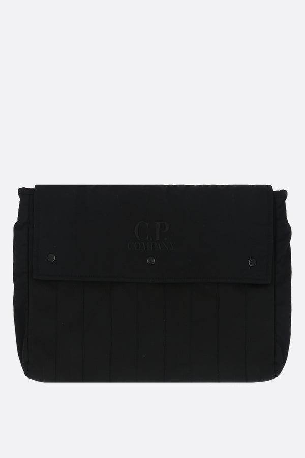 borsa a tracolla Herringbone in twill