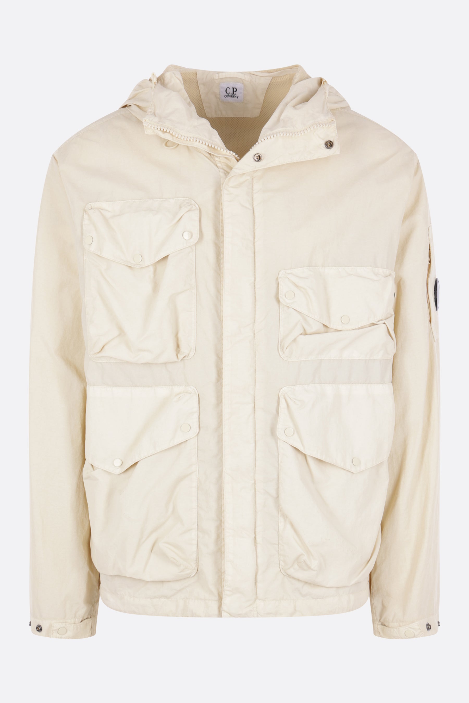 Goggle windbreaker in Flatt Nylon