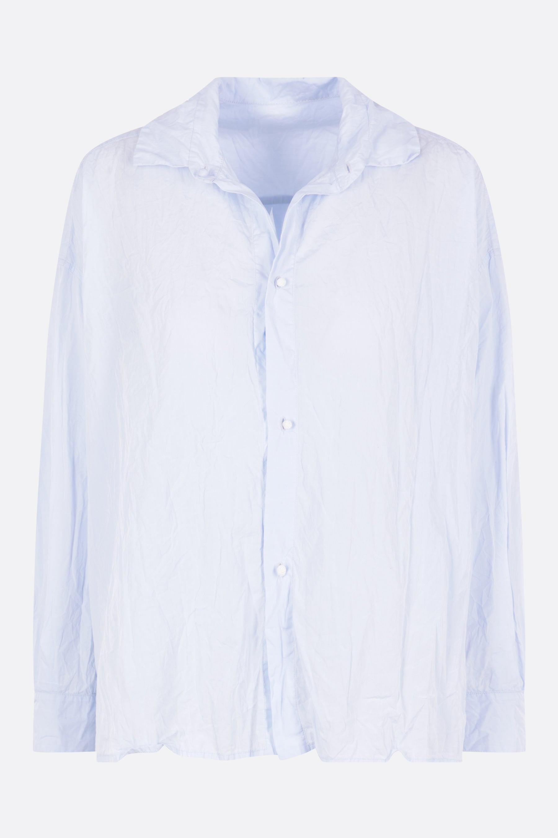 crinkled cotton shirt