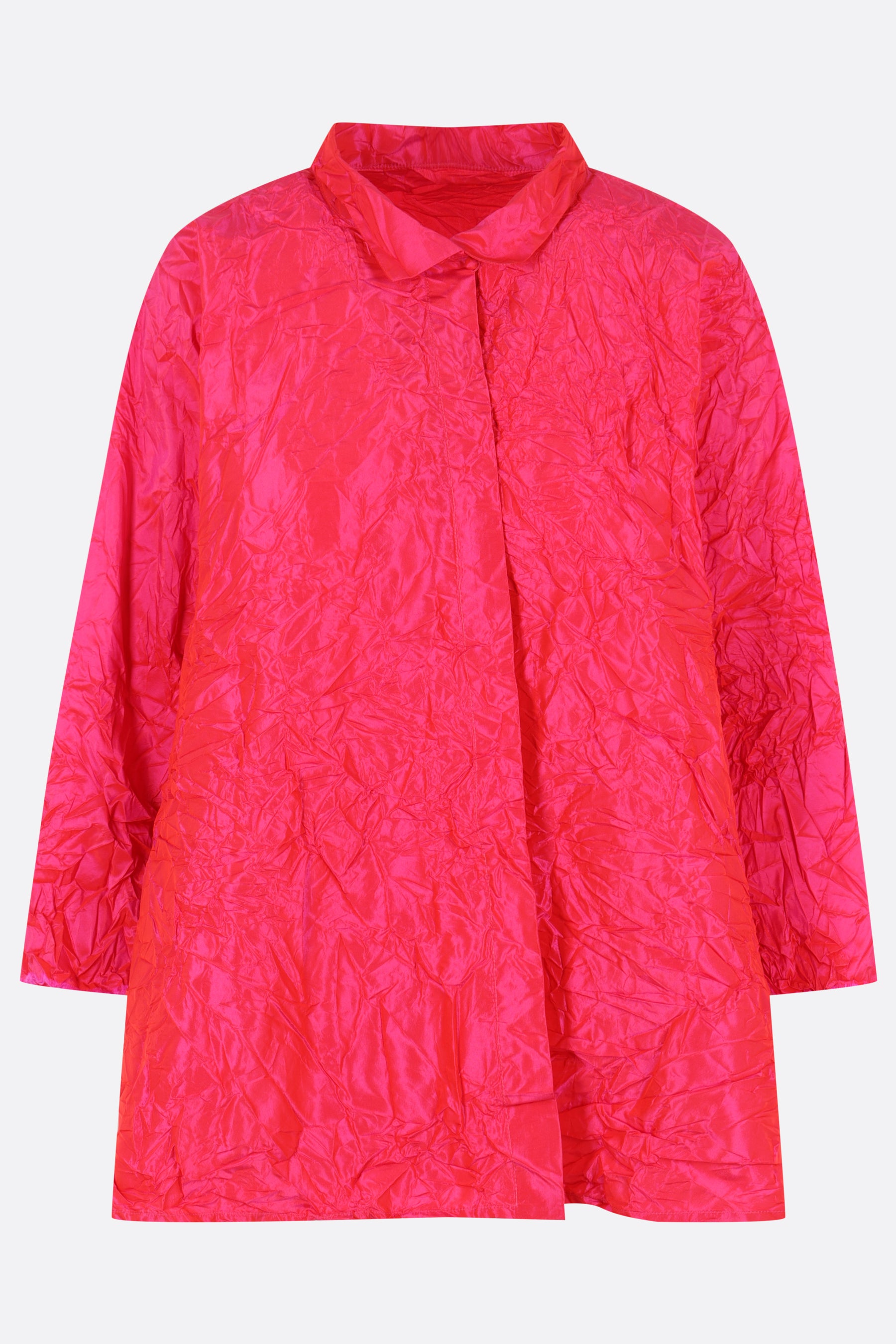 crinkled taffeta jacket