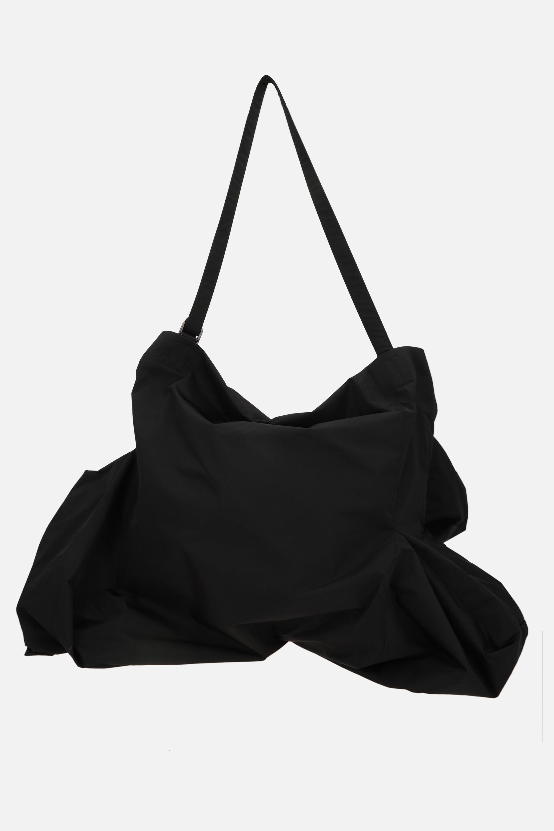 Unevenness tote bag in nylon