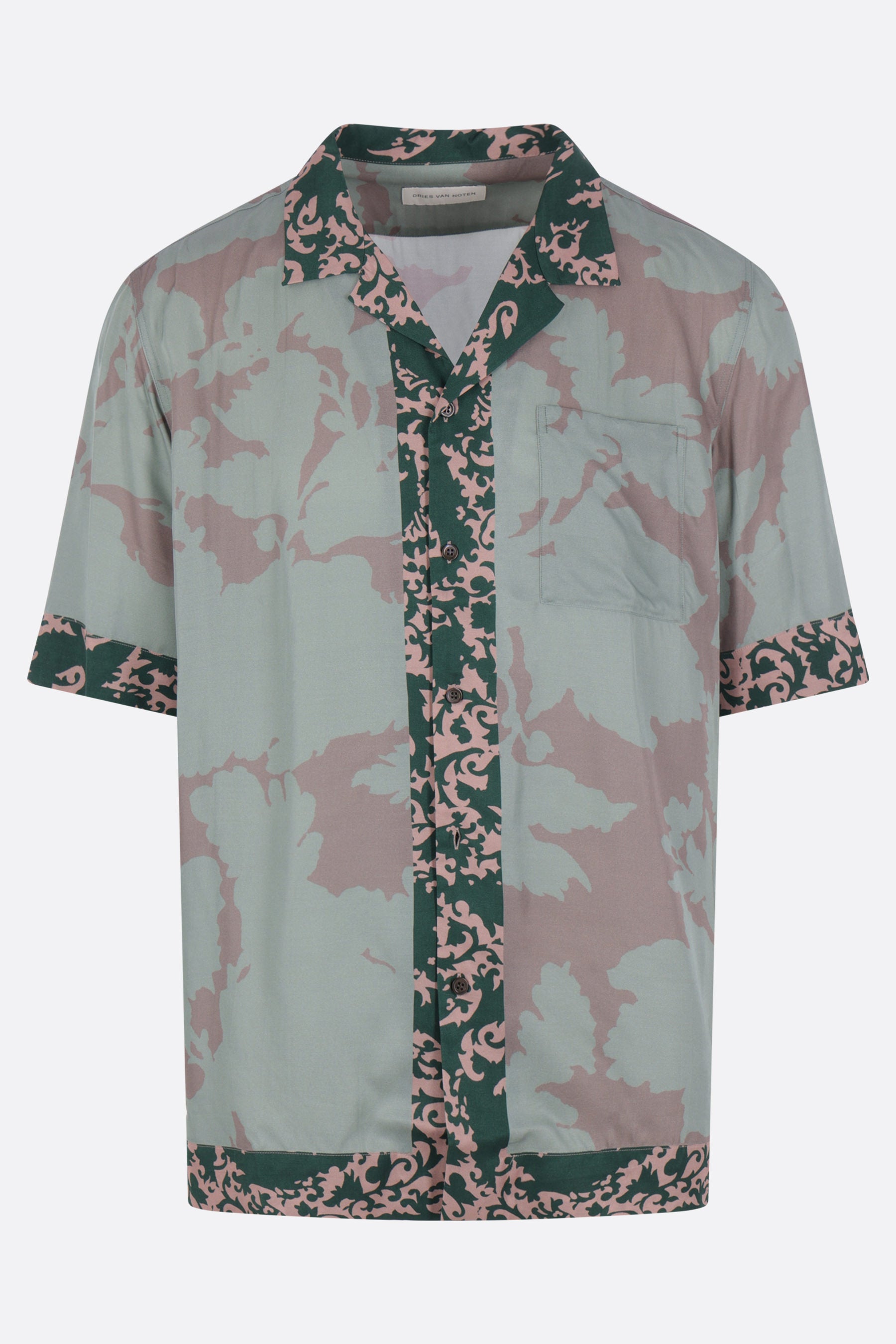 camicia bowling Carltone in viscosa