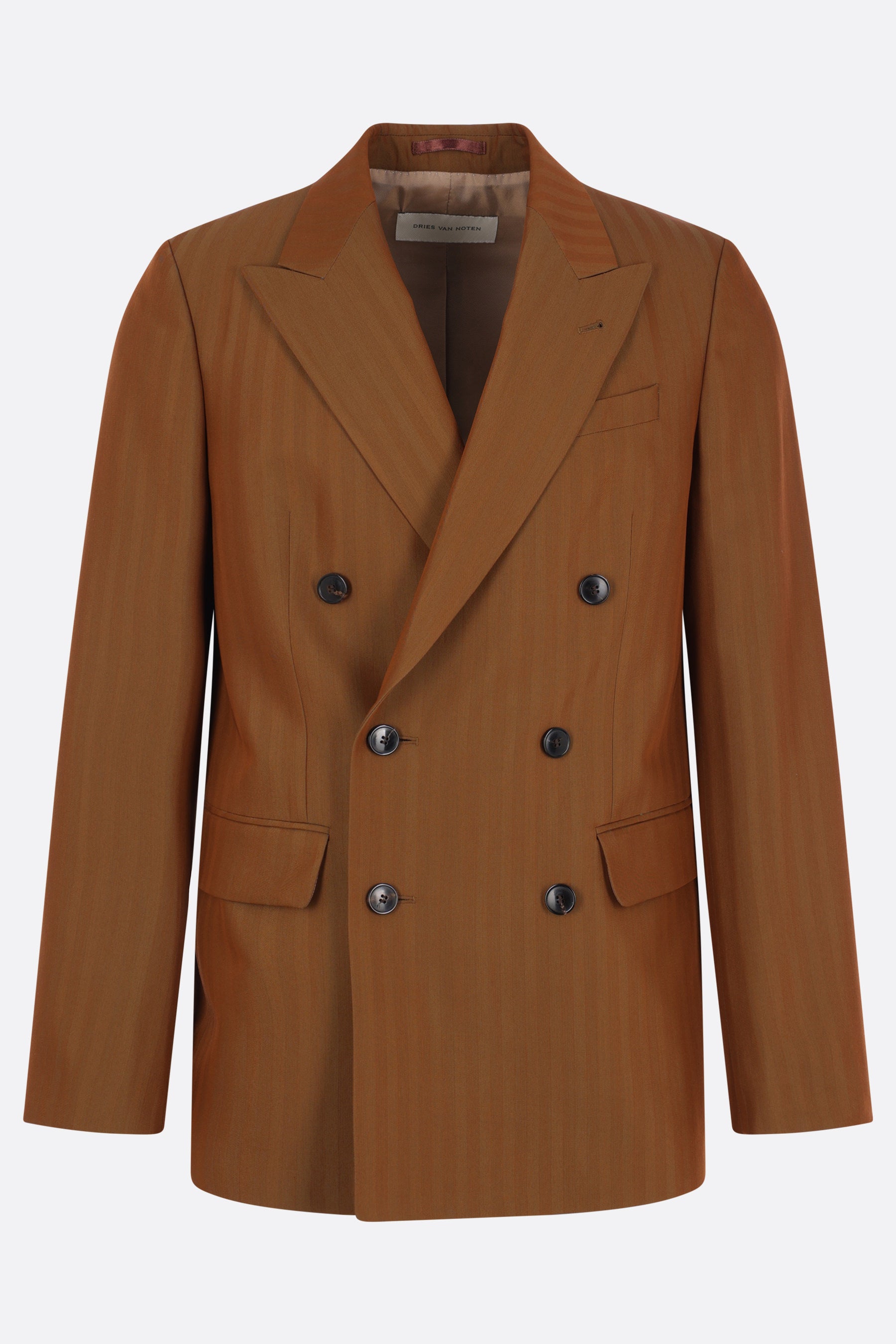 Barry double-breasted jacket in wool blend