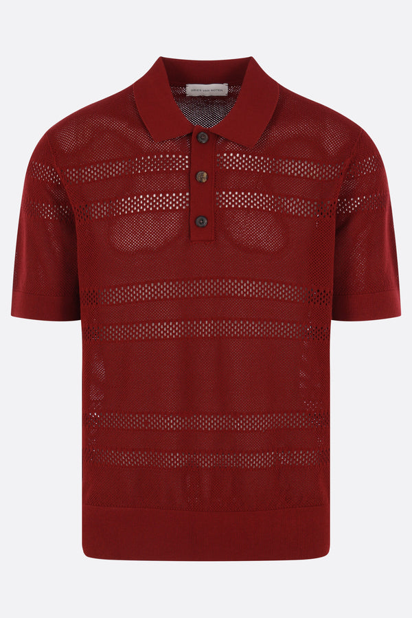 Mercy polo shirt in mesh