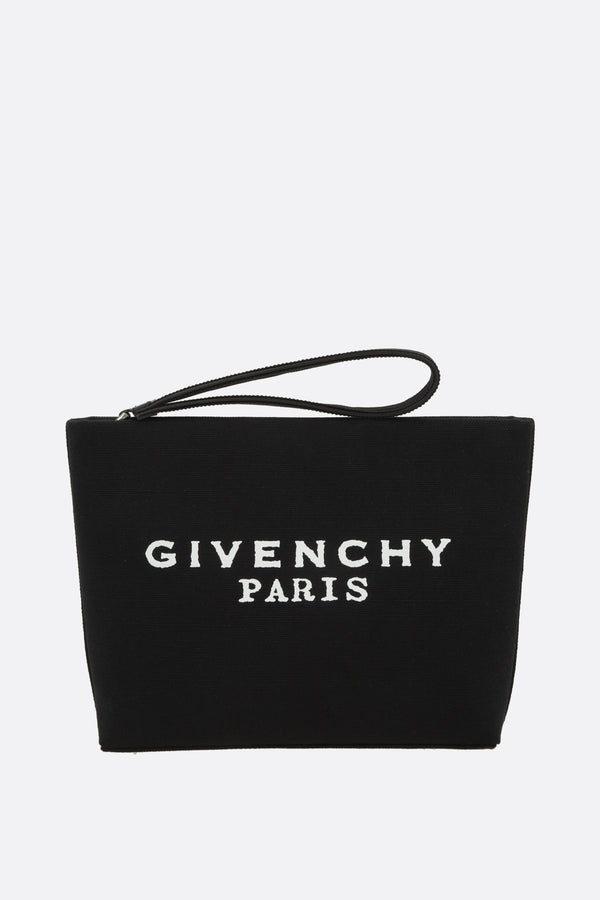 Givenchy clutch in canvas