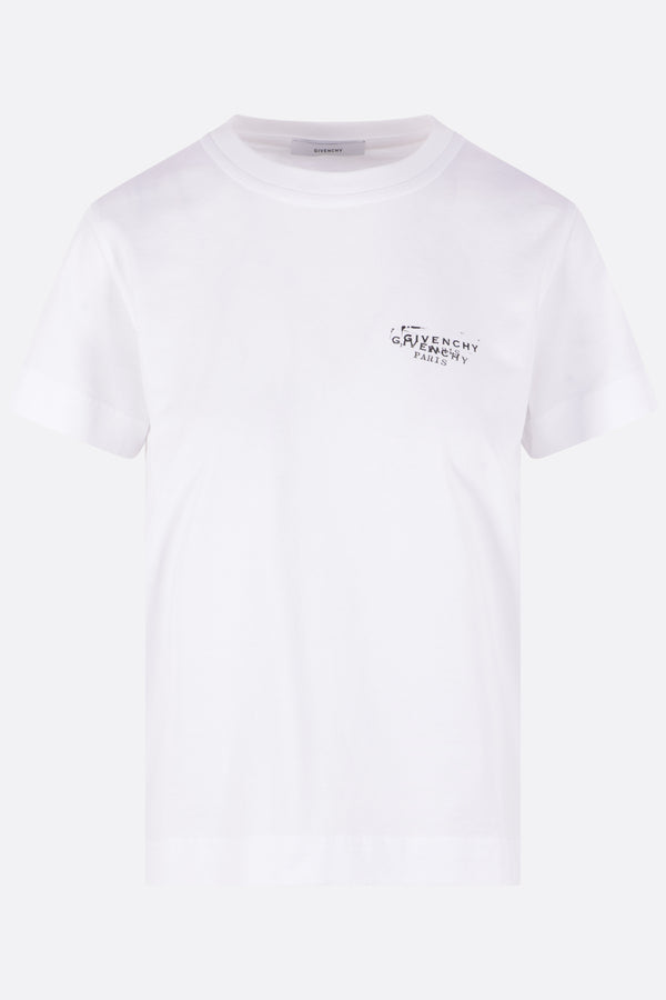 cotton t-shirt with Givenchy Stamp print