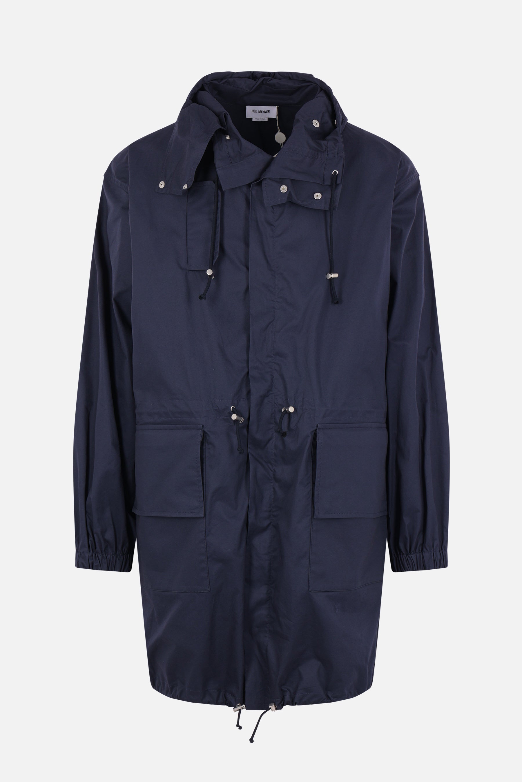 oversize parka in cotton