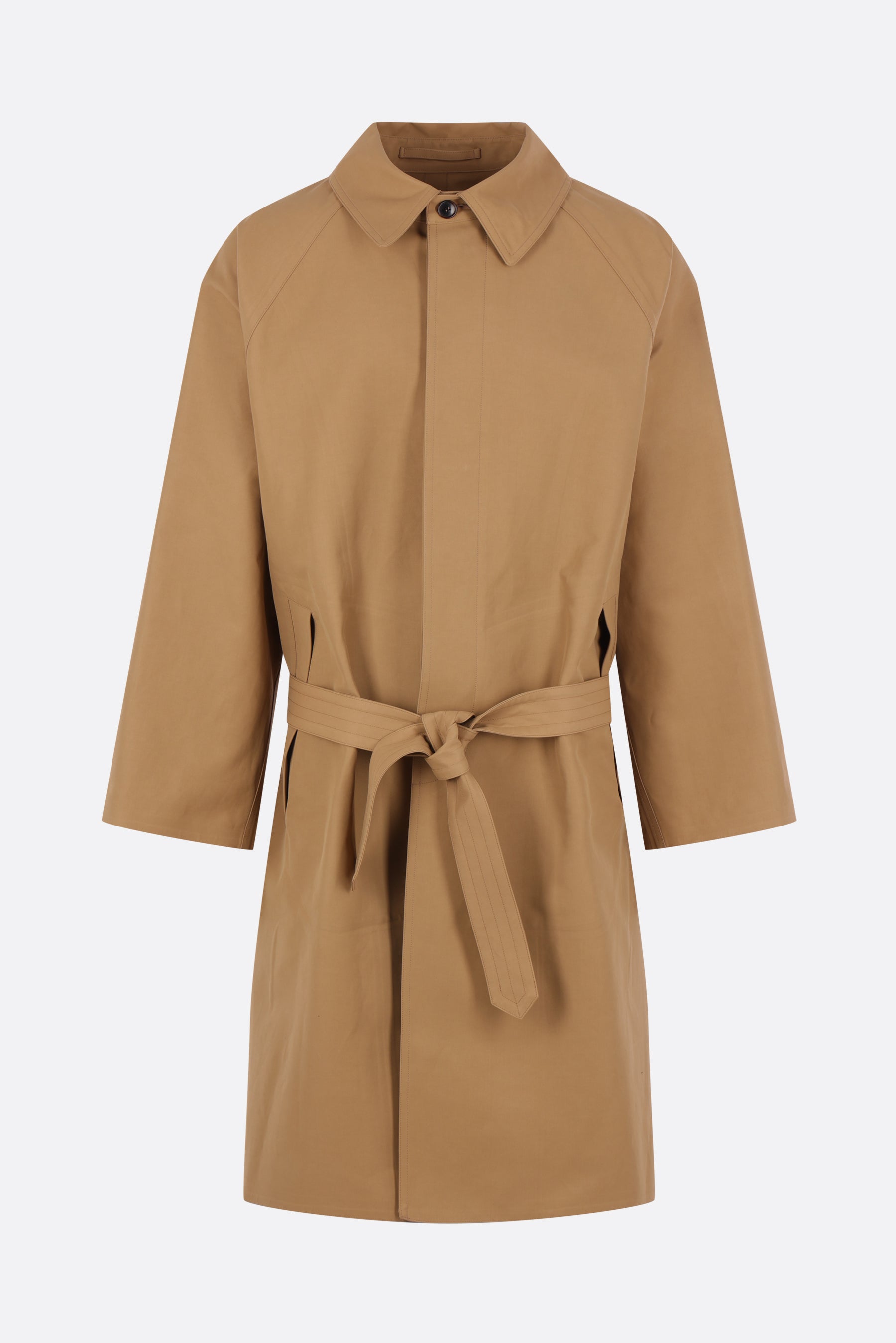 soprabito oversize in cotone tecnico