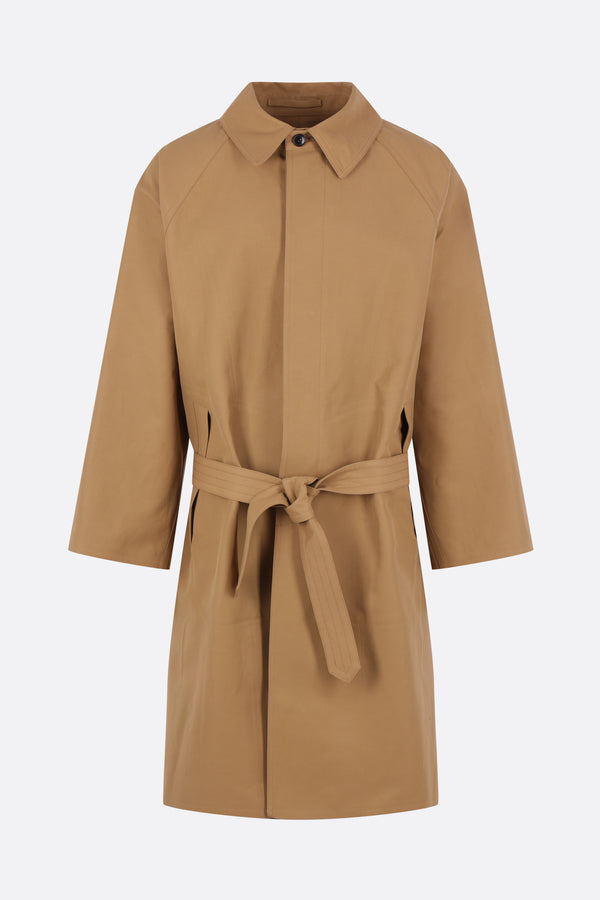 soprabito oversize in cotone tecnico