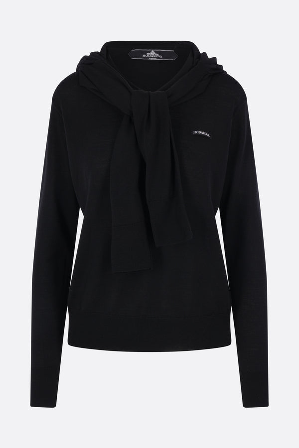 Double Sleeve sweater in wool