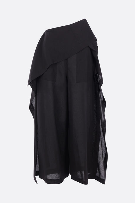 All Squares wide-leg trousers in Washi paper