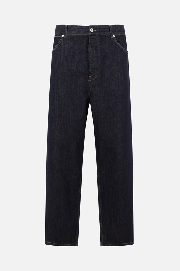relaxed-fit jeans in denim