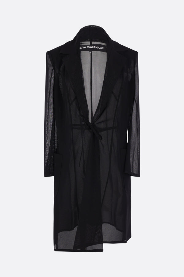 tulle long jacket