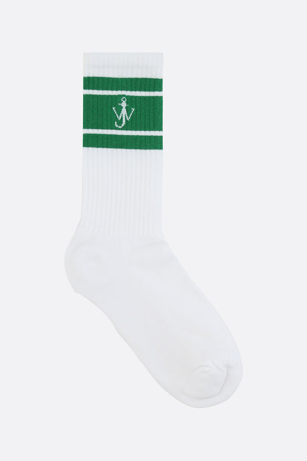 Sports socks in cotton blend