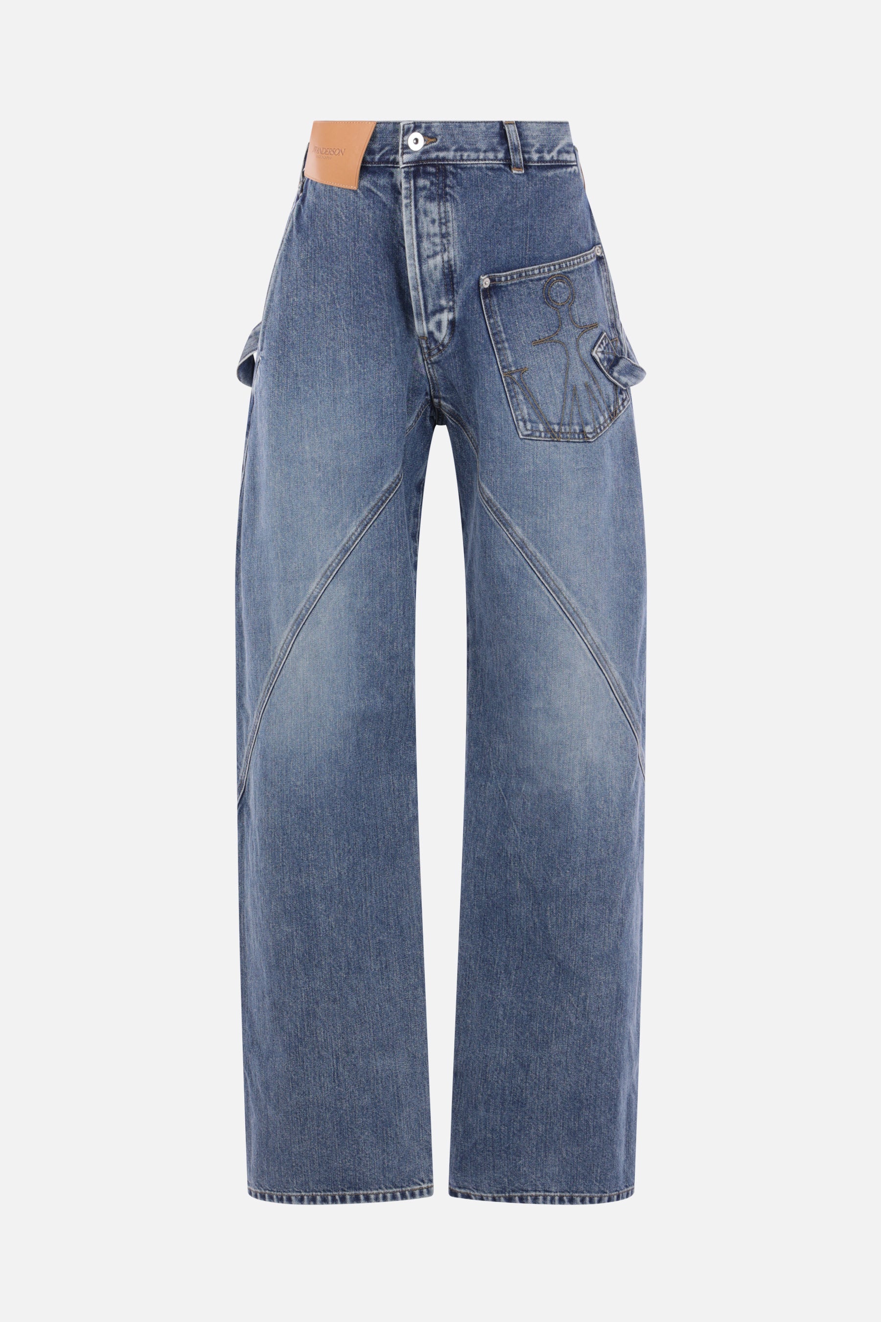Twisted Workwear jeans in denim