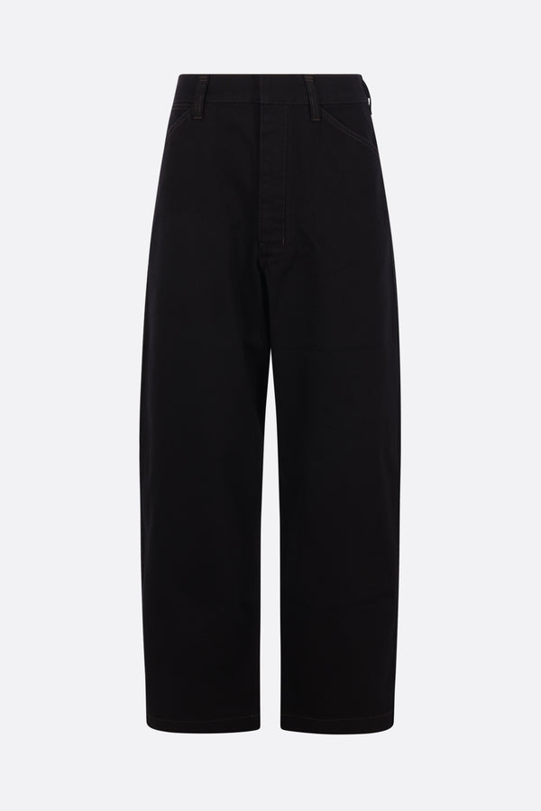 maxi workwear trousers in denim