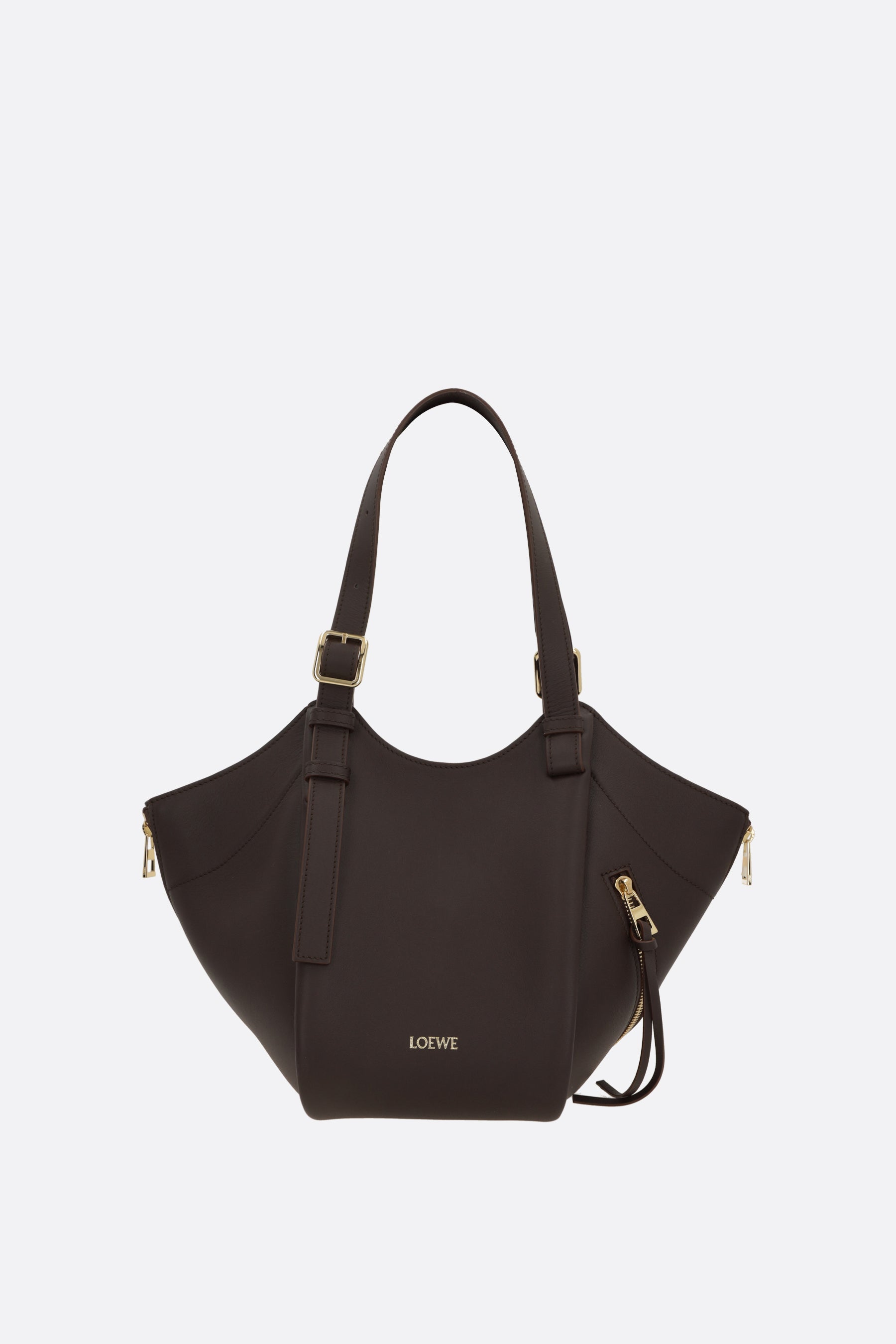 Hammock Flip medium handbag in smooth leather