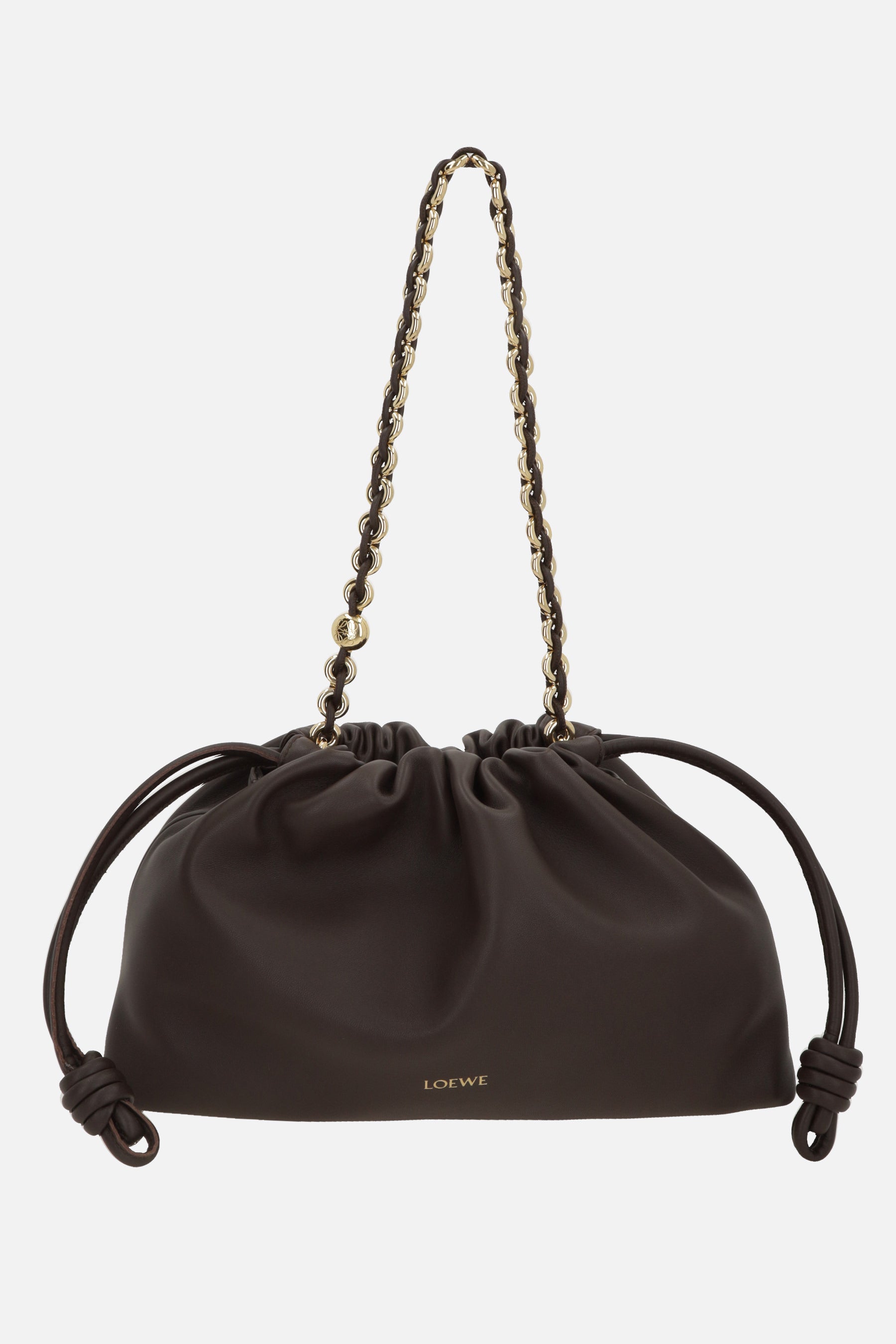 borsa a spalla Flamenco Purse media in nappa