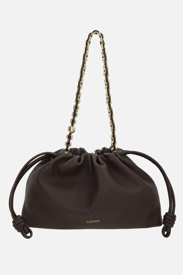 borsa a spalla Flamenco Purse media in nappa