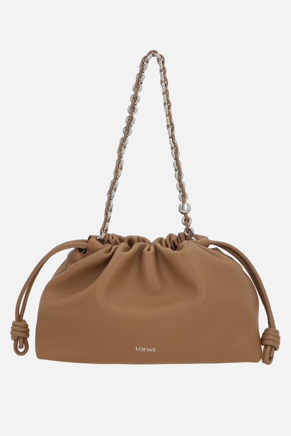 borsa a spalla Flamenco Purse media in nappa