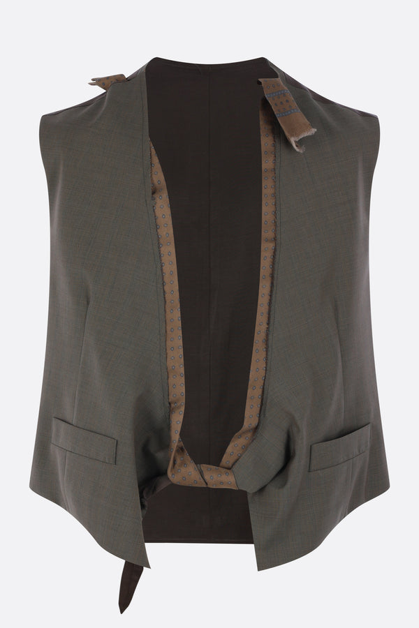 gilet Dawn Knotted in lana